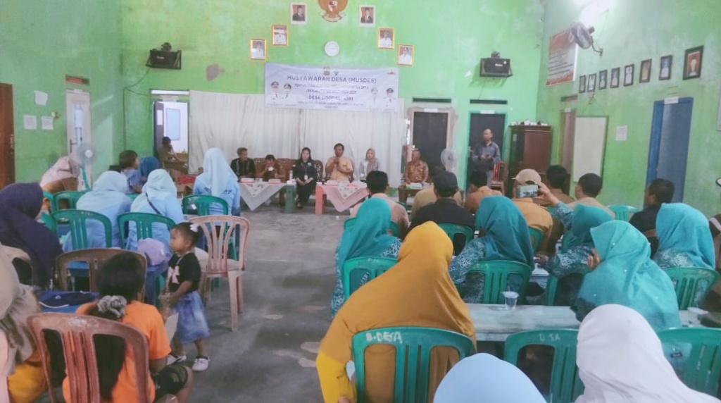 Pemerintah Desa Sidodadi Asri, Musdes RKPDes 2026 Prioritaskan Pembangunan Infrastruktur Serta Pemberdayaan UMKM