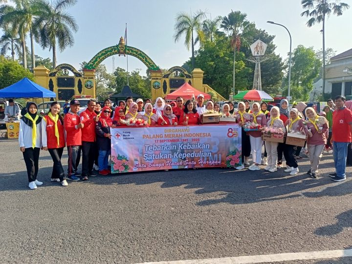 Puncak HUT ke-80 PMI Kota Blora Meriah, Tebar Kebaikan Untuk Masyarakat