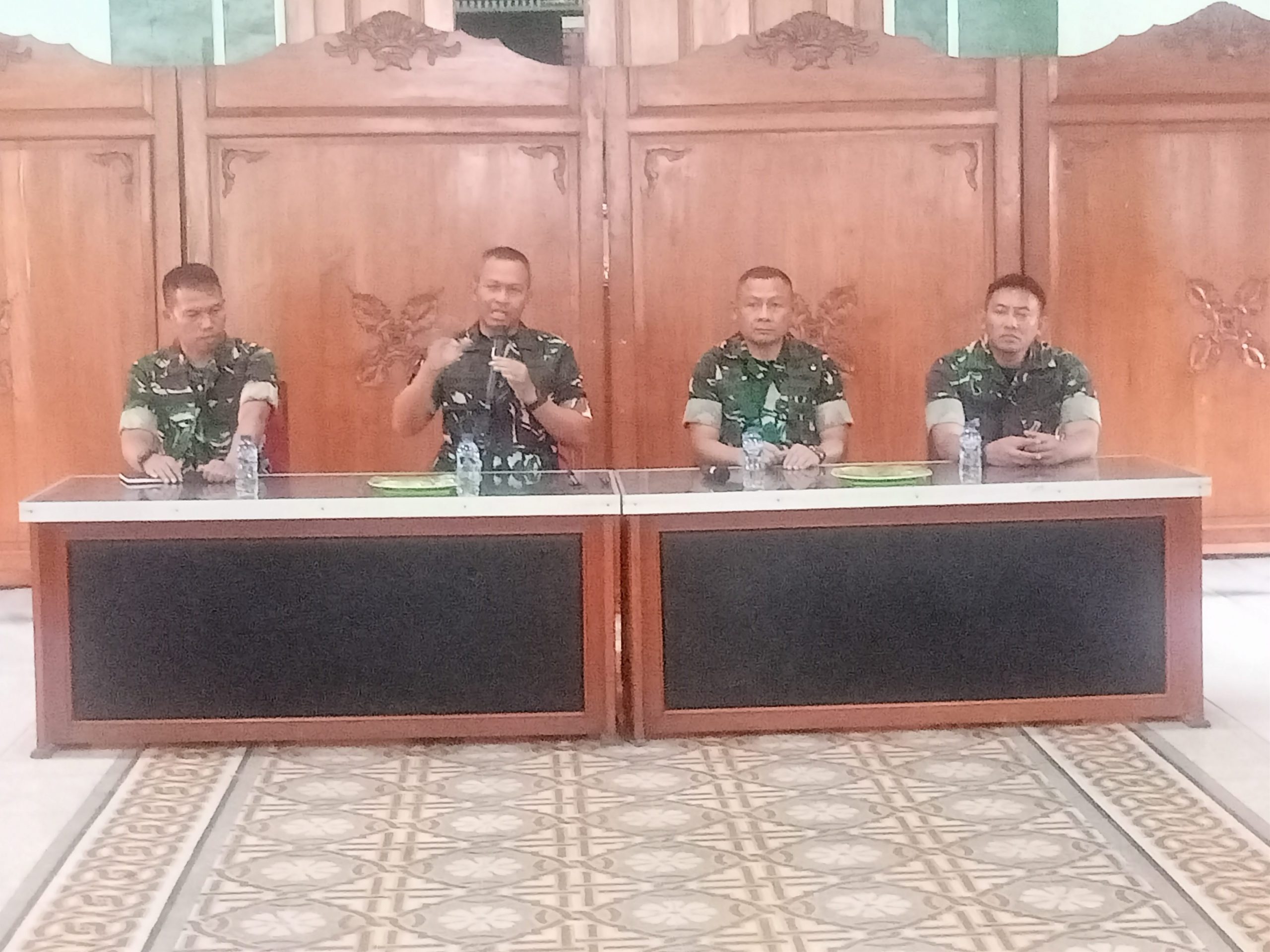 Respon Dandim Blora Soal Keterlibatan TNI Dalam Progam MBG