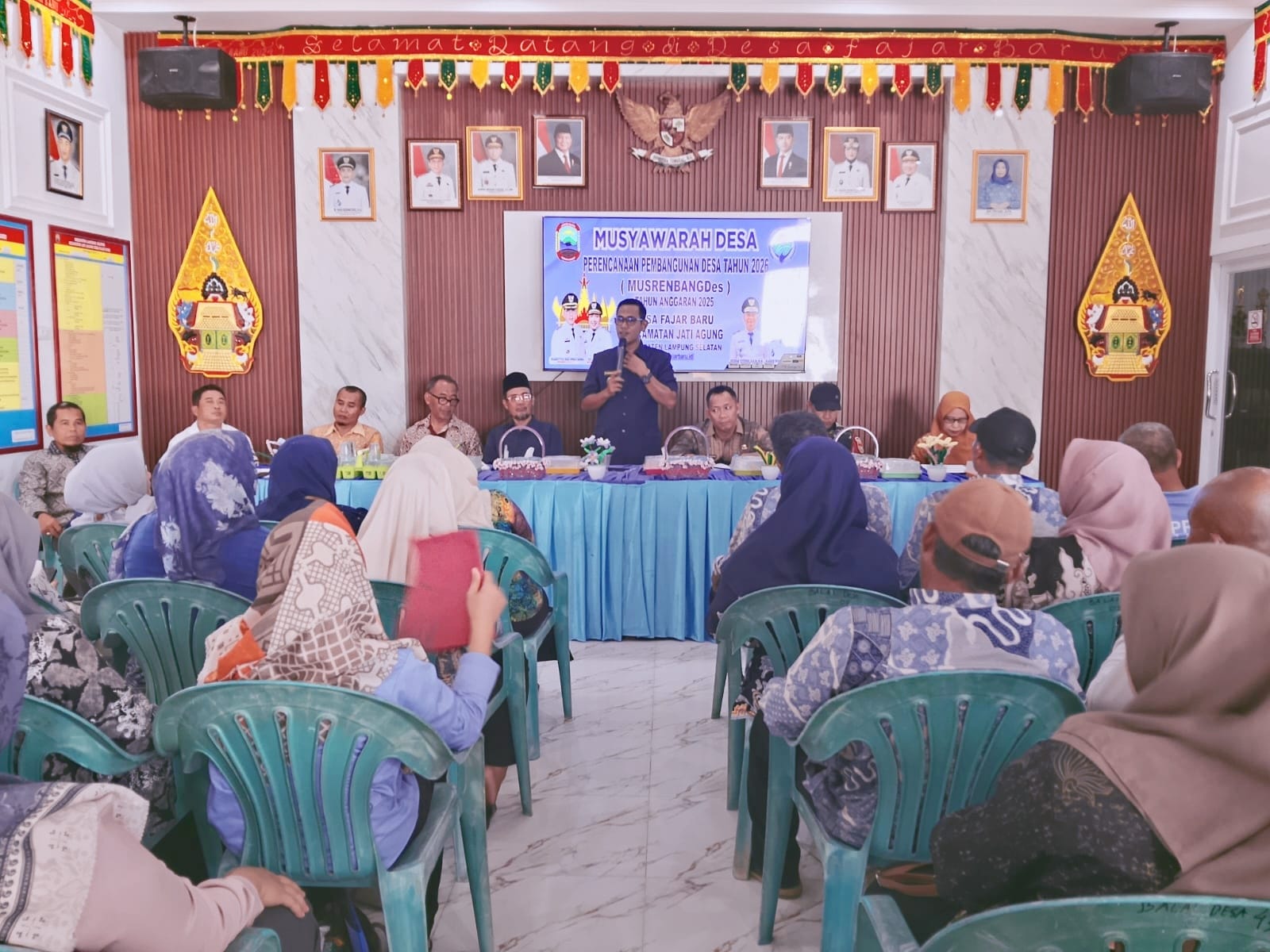 Pemerintah Desa Fajar Baru”Dalam Musrenbangdes,”Infrastruktur Dan Agroeduwisata Menjadi Prioritas Di Tahun 2026