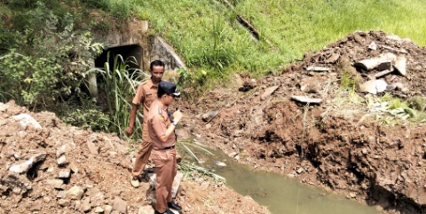 Camat Sidomulyo dan Kades Apresiasi Langkah Cepat Pihak Tol Atasi Banjir