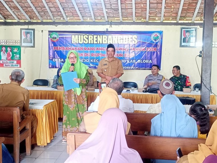Musrenbangdes Plosorejo Bahas RKPDes 2026 dan Siapkan Usulan untuk 2027