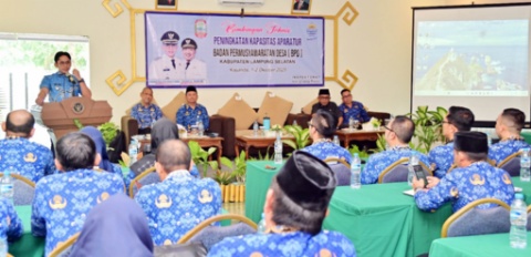 Bupati Egi, Peran BPD Sangat Penting BPD Harus Jadi Pengawas dan Penyalur Aspirasi Masyarakat