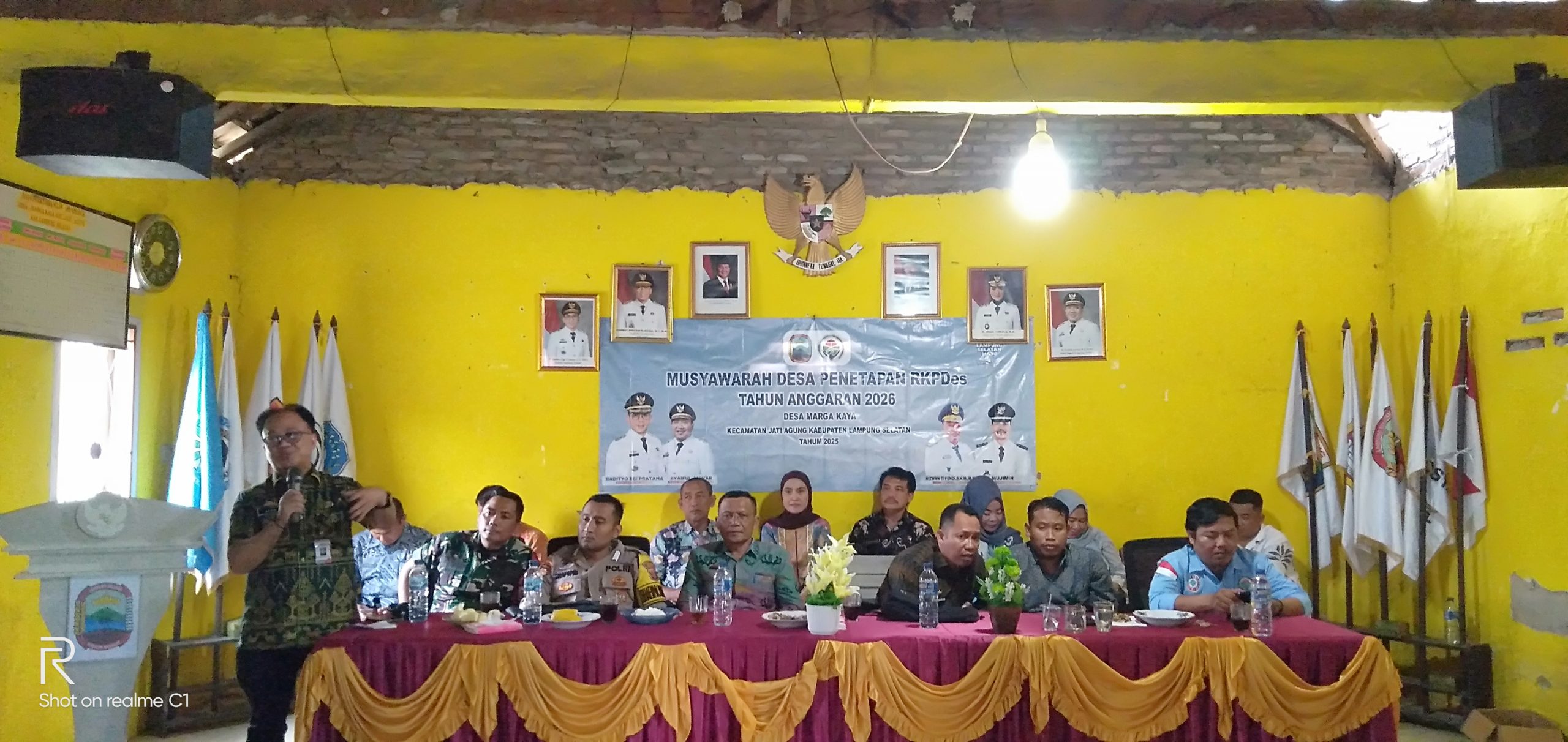 Pemerintah Desa Marga Kaya Menggelar Musrenbangdes”Pada RKPDes Tahun 2026 Perioritaskan Pembangunan Fisik TPT Dan Infrastruktur
