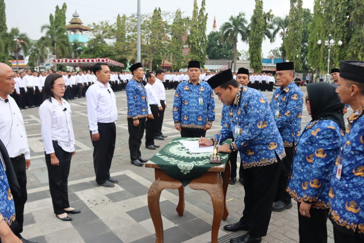 1.535 PPPK Kabupaten Blora Resmi Diangkat, Evaluasi Kinerja Dilakukan Setiap Tahun
