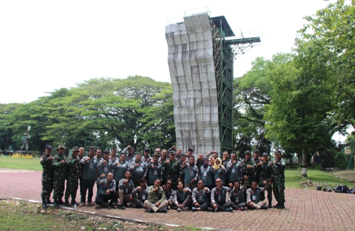 Kodim Blora Gelar Outbound Bersama Insan Media, Pererat Sinergi di HUT TNI ke-80
