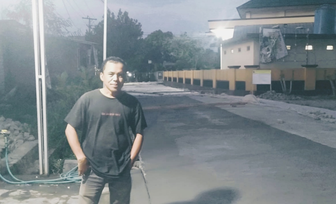 Selesai Dikerjakan Peningkatan Jalan Rabat Beton Di Permata Raya Masyarakat Ucapkan Terimakasih Kepada Pemerintah Kabupaten Lampung Selatan