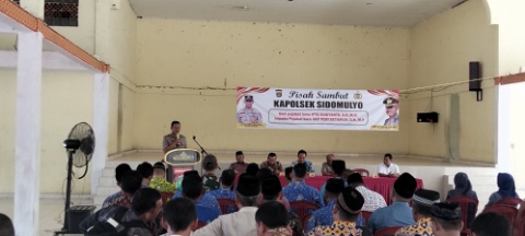 Pisah Sambut Kapolsek Sidomulyo,IPTU Sugianto Beri Pesan Haru; “Silaturahmi Jangan Pernah Putus