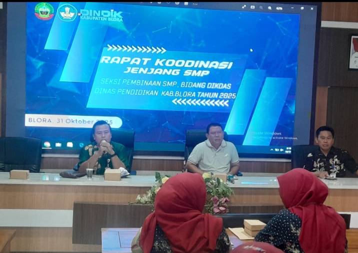 Rapat Koordinasi Perkuat Sinergi Program Pendidikan di Kabupaten Blora