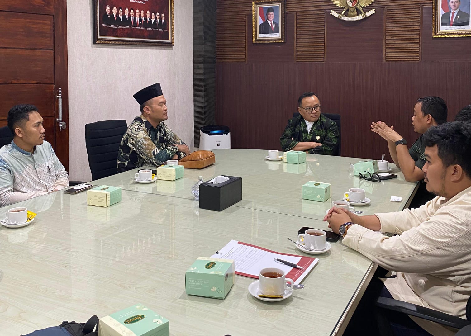 Badan Otonomi HIPMI Syariah Lampung Audiensi Ke Kantor OJK Provinsi Lampung