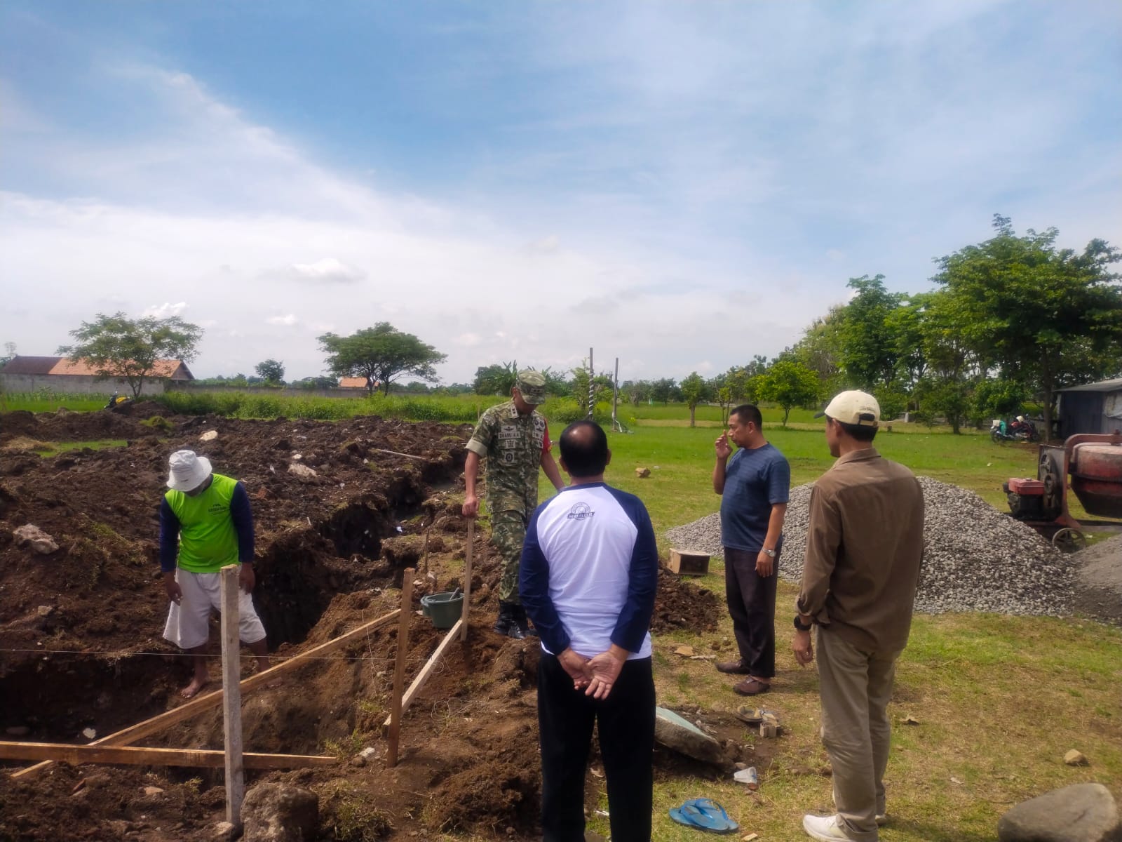 Dandim 0724/Boyolali Tinjau Lokasi Pembangunan Koperasi Desa Merah Putih: Wujudkan Kemandirian Ekonomi Rakyat