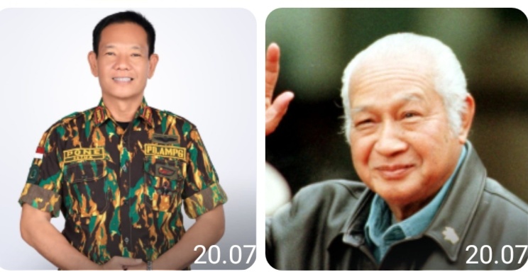 Ketua PD AMPG Provinsi Lampung Darlian Pone Anugerah Gelar Pahlawan  Nasional Kepada Mantan Presiden Soeharto Tepat