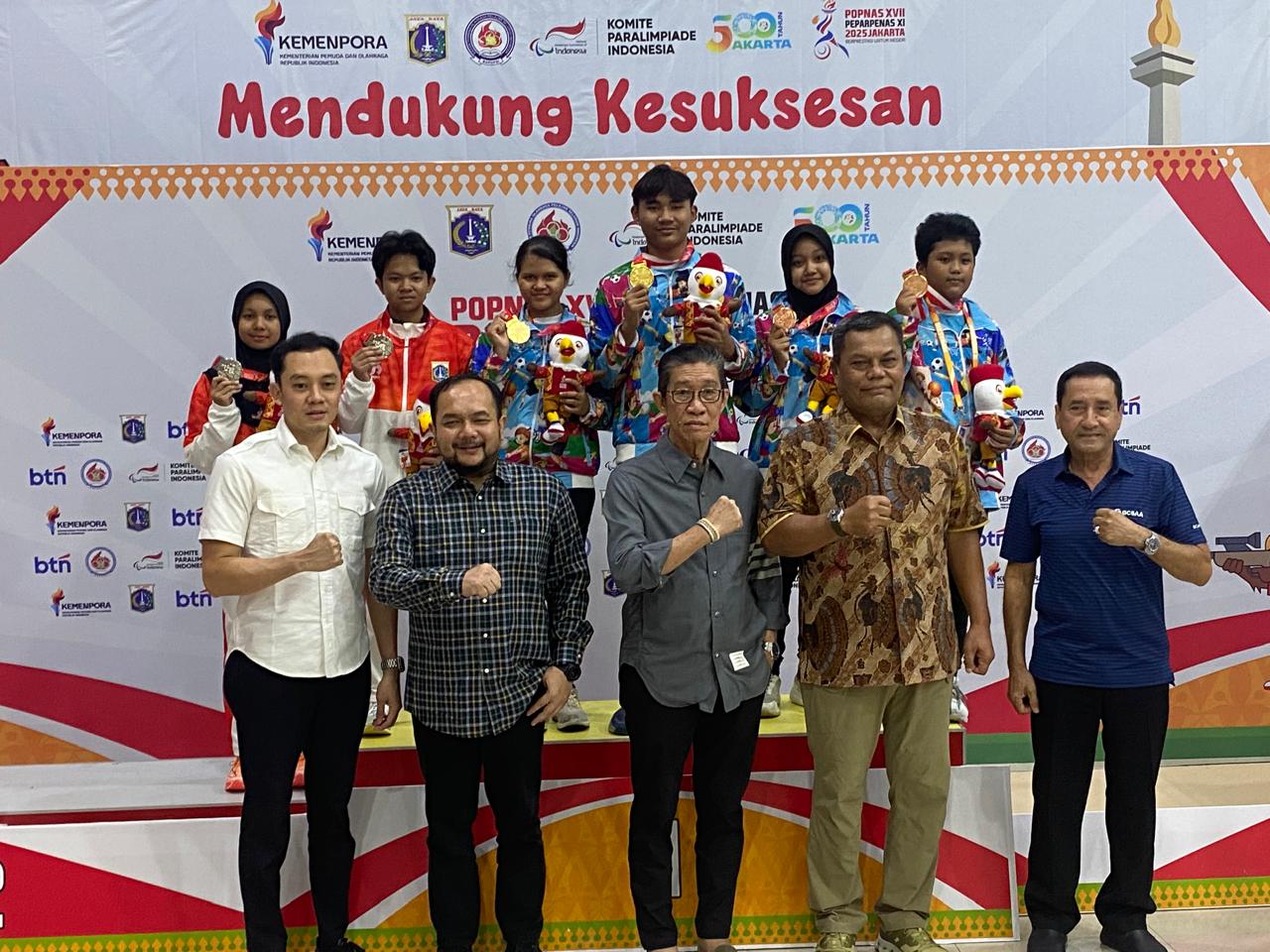 Atlet Muda Blora Sumbang Emas dan Perunggu di POPNAS XVII Cabang Menembak