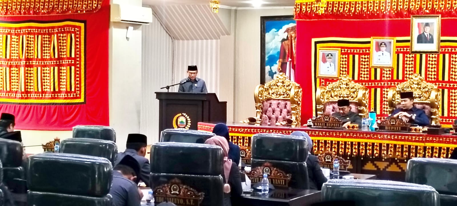 Laporan Banggar DPRD Lampung Selatan atas Ranperda APBD 2026 Dalam Rapat Paripurna
