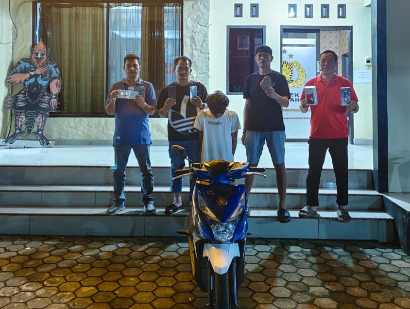 Polsek Penengahan Tangkap Pelaku Curas Aniaya Dua Pelajar Di Tetaan