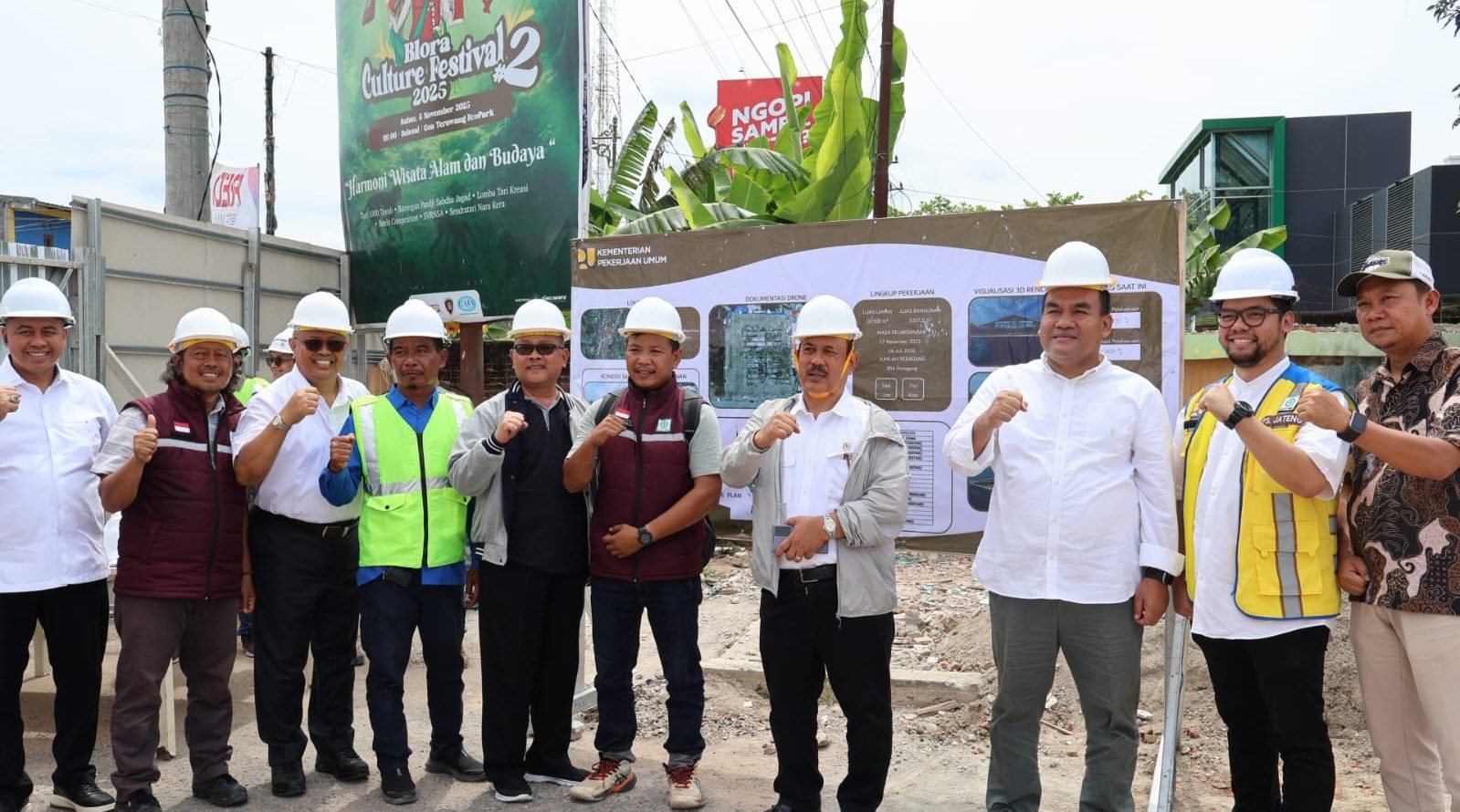 Menteri PPN Tinjau Progres Proyek Strategis Nasional di Blora, Pastikan Realisasi APBN