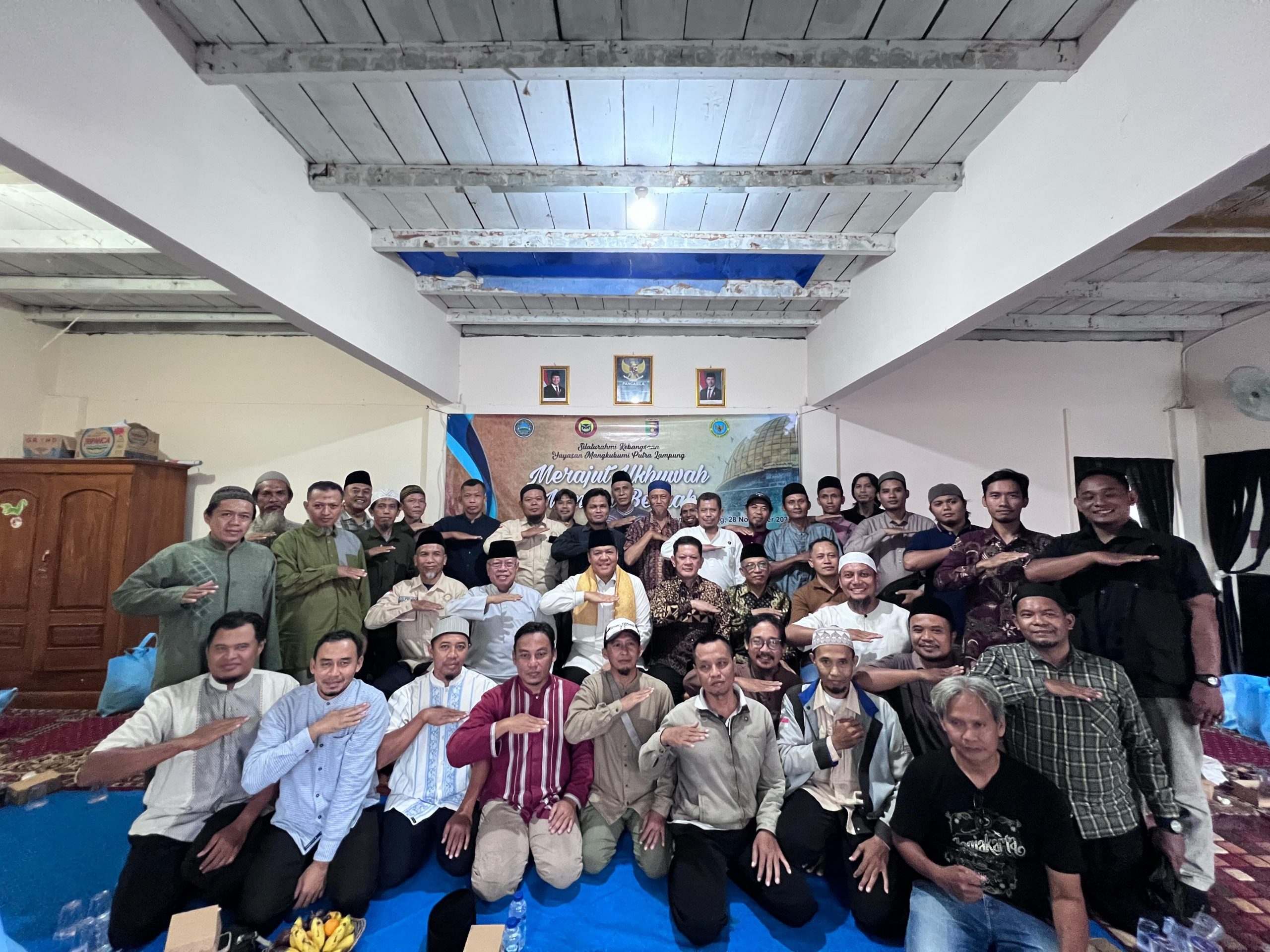 Yayasan Mangkubumi Putra Lampung Gelar Silaturahmi Kebangsaan Bertema Merajut Ukhuwah Menuai Berkah
