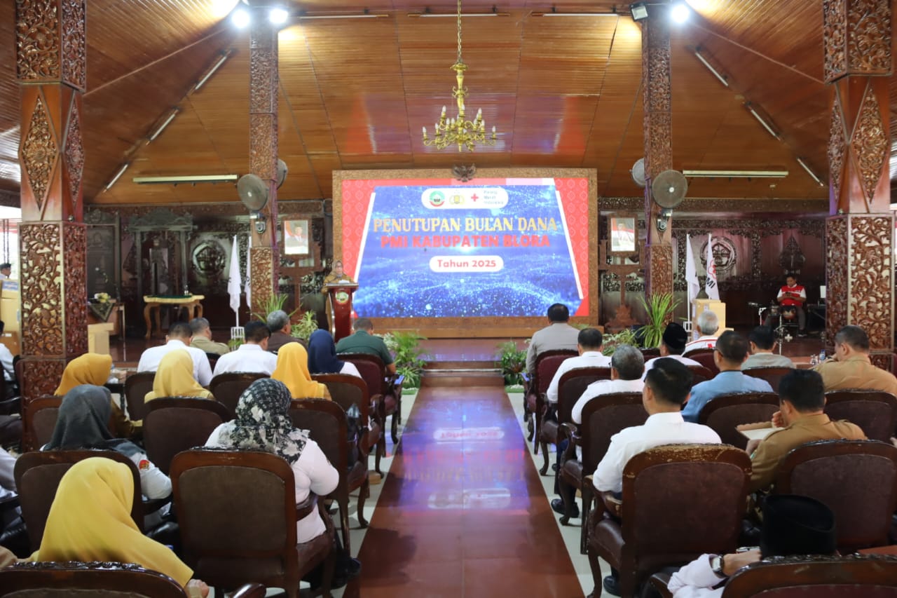 PMI Kabupaten Blora Raih Donasi Rp 1,39 Miliar pada Bulan Dana 2025