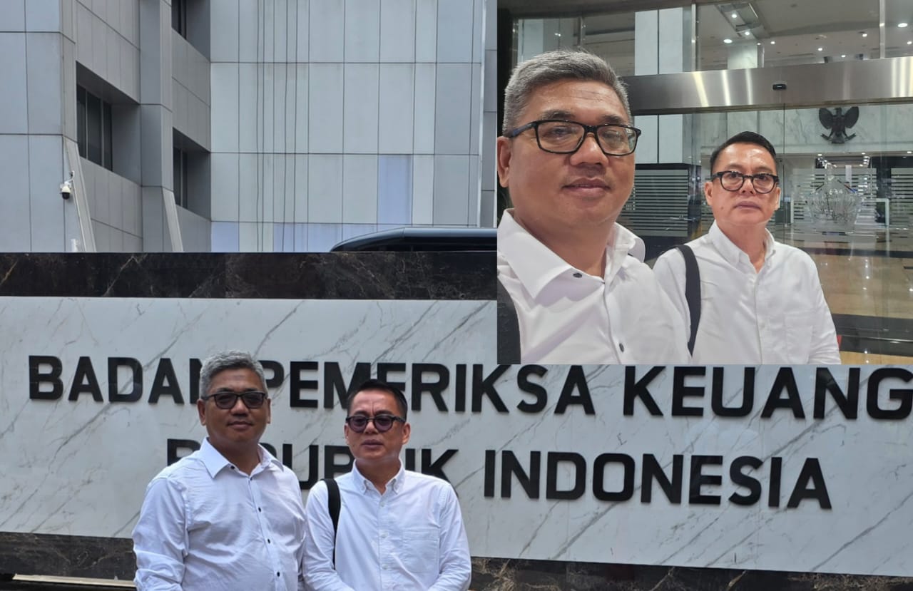 LSM PRO RAKYAT Gugat Integritas BPK RI Perwakilan Lampung Surati BPK RI Dan Presiden Prabowo