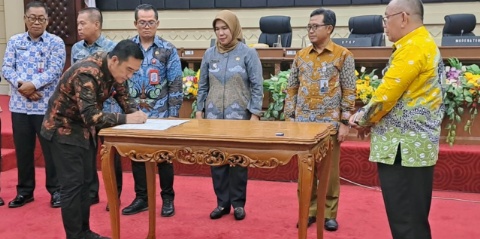 Di Bawah Kepemimpinan Egi Pratama, Pemkab Lamsel Tuntaskan 100 Persen Hasil Pengawasan