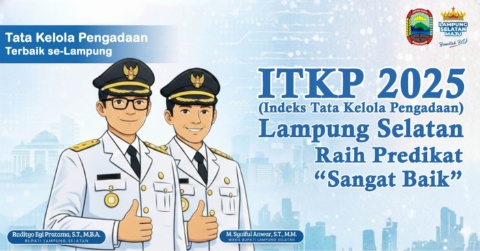 Kepemimpinan Egi–Syaiful Antar Lampung Selatan Raih ITKP Sangat Baik