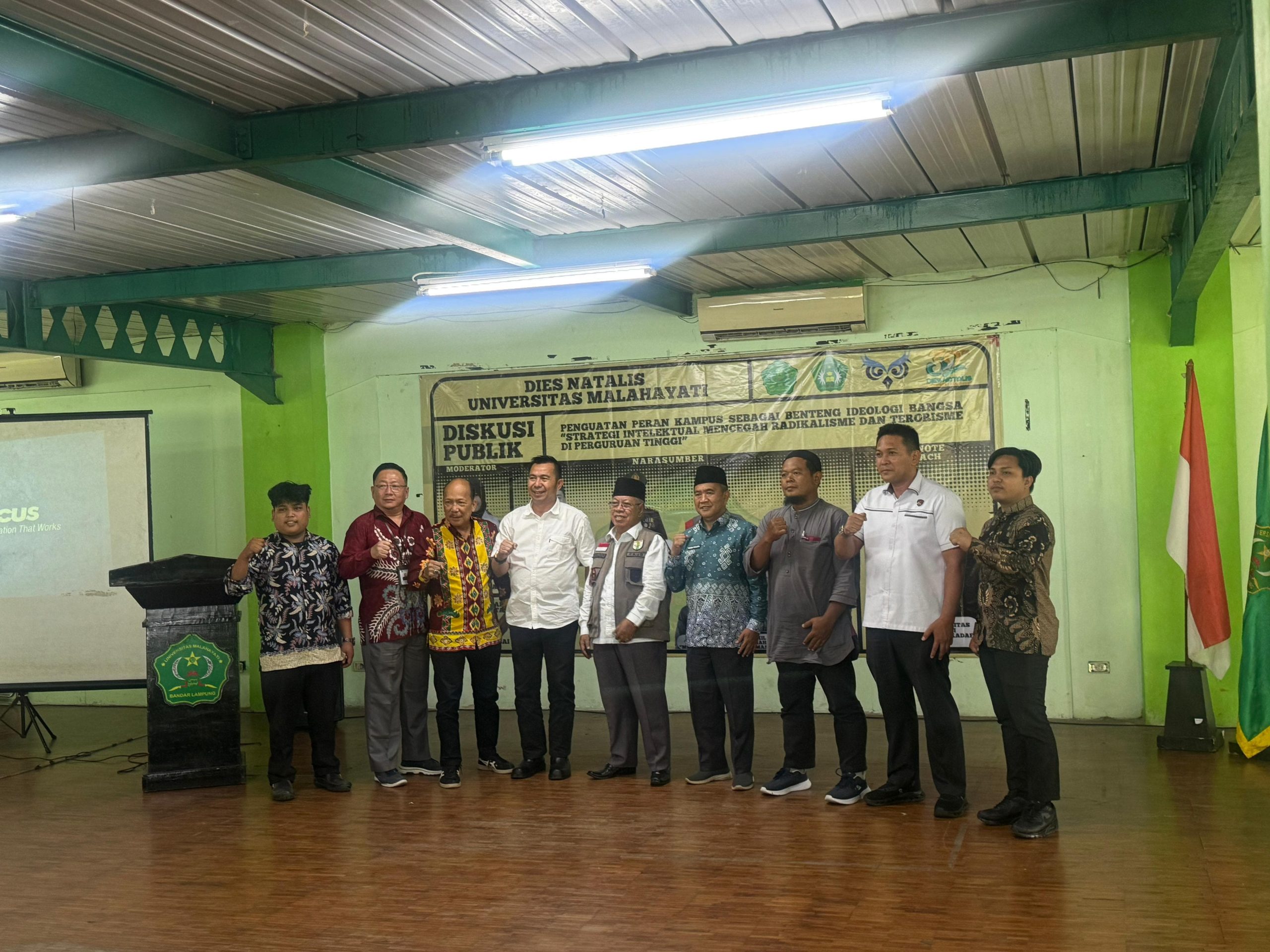 BEM Universitas Malahayati Gelar Diskusi Publik:Strategi Intelektual Mencegah Redikalisme Dan Terorisme Di Perguruan Tinggi