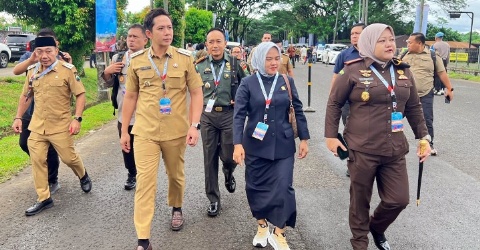 Ketua DPRD Lamsel , Erma Yusneli Hadiri Rakornas Nasional, Kawal Kepentingan Daerah di Tingkat Pusat