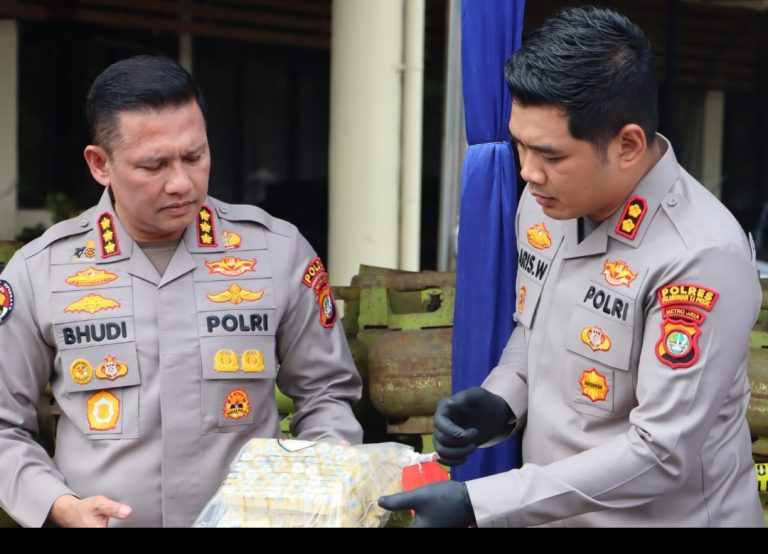 Kepolisian Resor Pelabuhan Tanjung Priuk Berhasil Ungkap Praktik Penyalahgunaan LPG 3 KG.