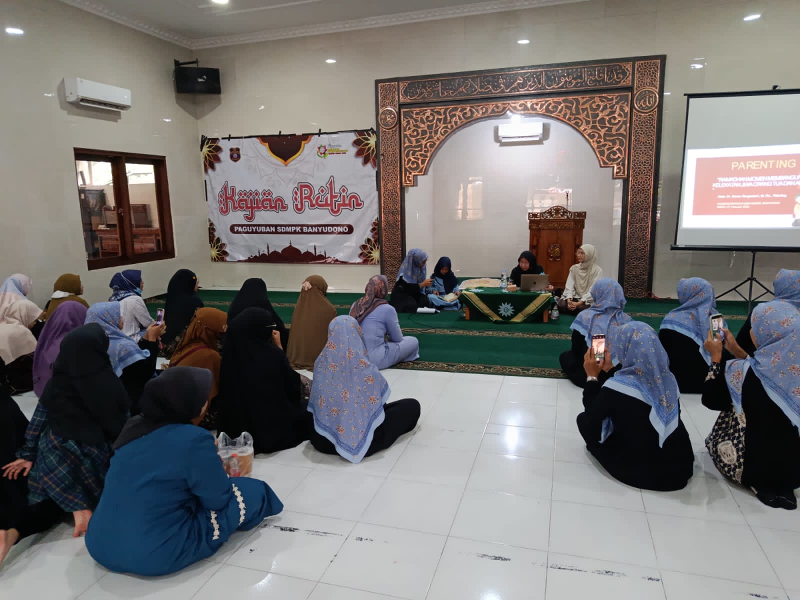 Paguyuban Wali Murid SD Muh PK Banyudono Gelar Kajian Rutin Bertema Persiapan Psikologis Ramadhan