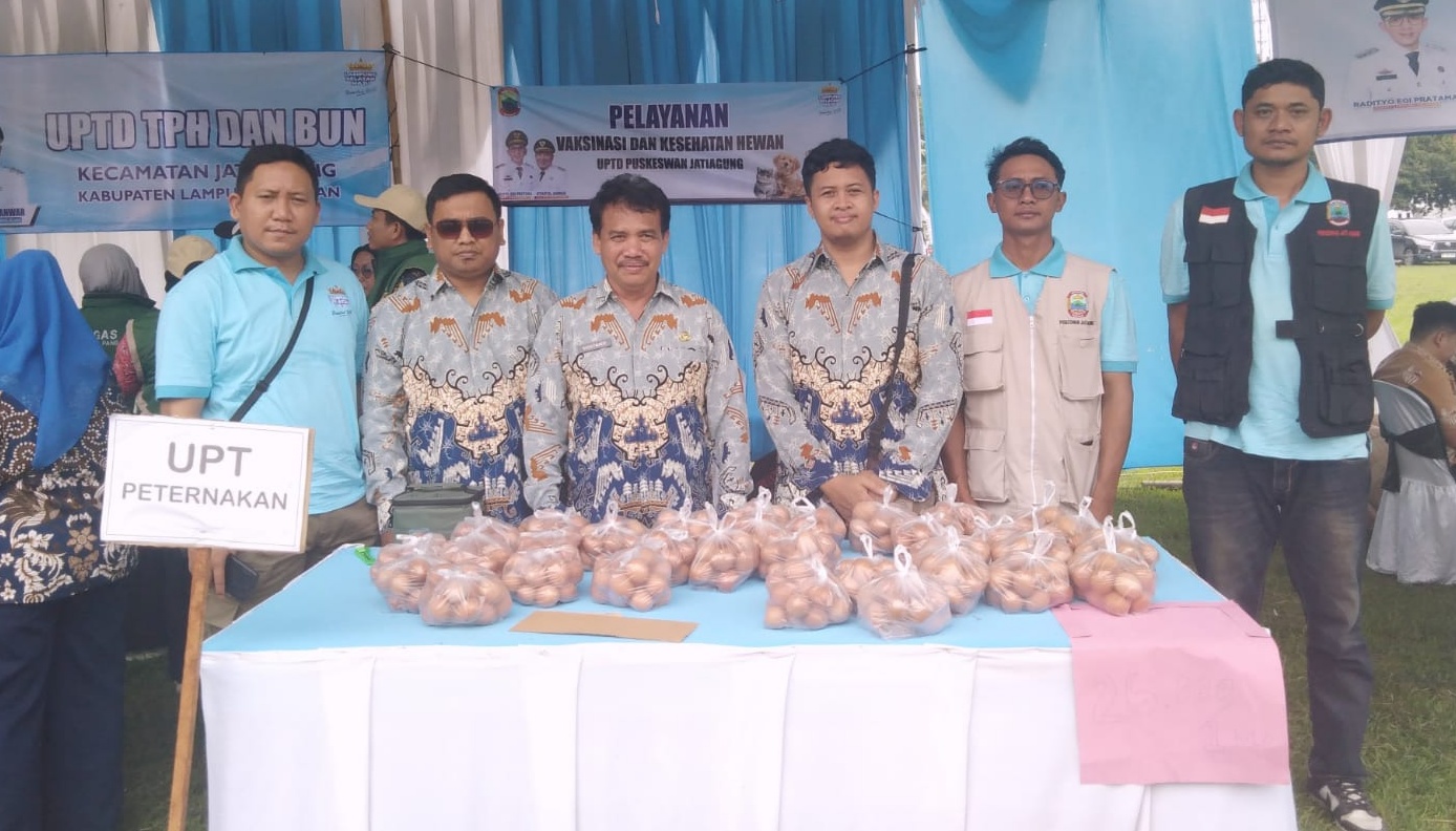 UPTD Puskeswan Berikan Pelayanan Secara Geratis Serta Bazar Murah Di Musrenbang RKPD Jati Agung