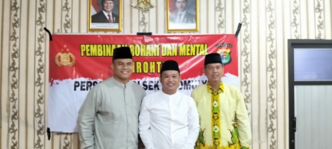 Anggota DPRD Lamsel, Achmad Johani Apresiasi Pengajian dan Kinerja Polsek Sidomulyo