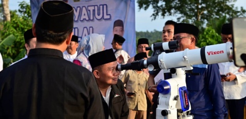 Pemantauan Hilal di Lampung Selatan, Awal Ramadan Mengacu Sains dan Syariat