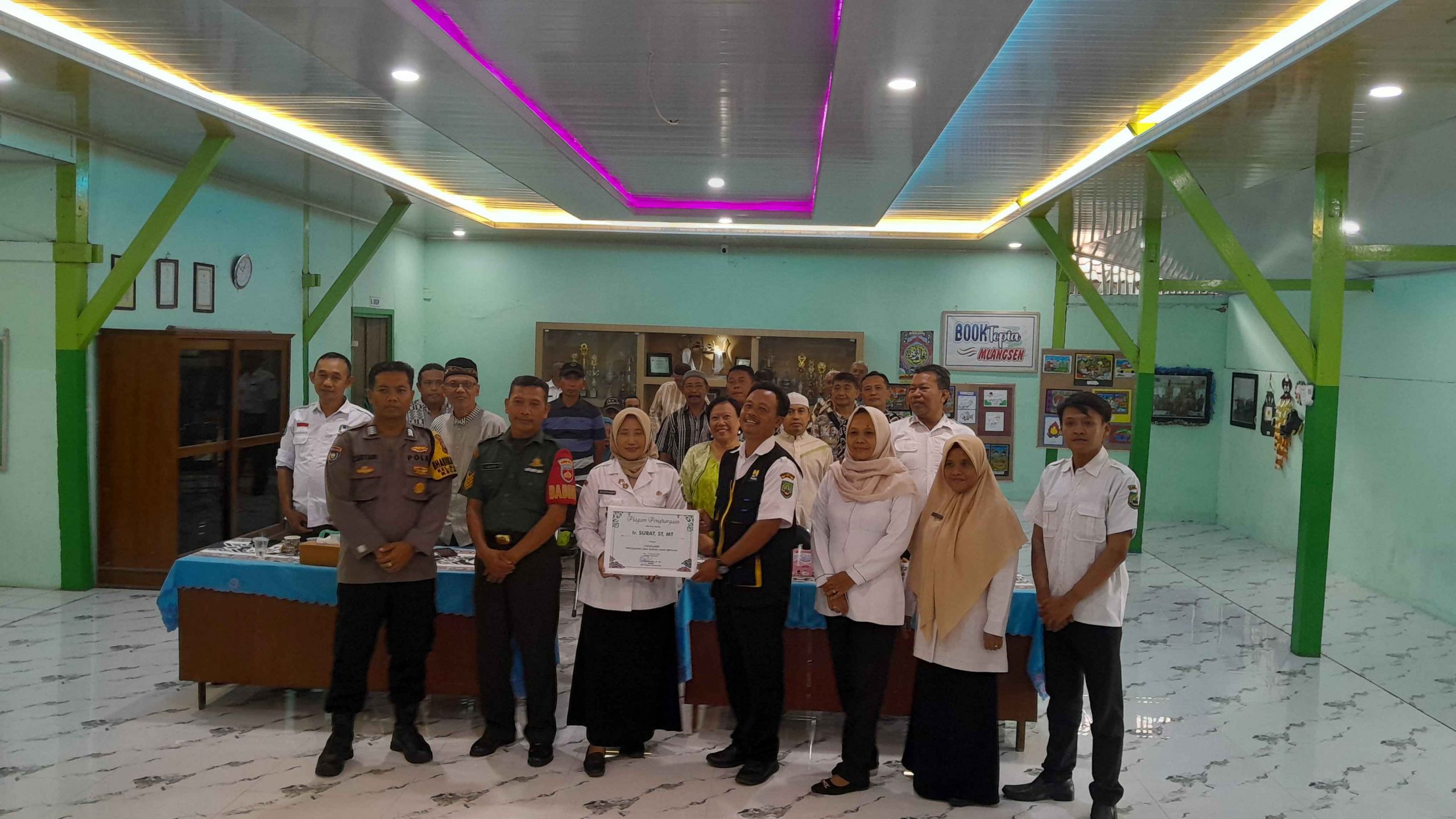 Warga Mlangsen Diajak Rembuk Jaga Sungai Lusi, Penanganan Longsor Jalan Mangga Jadi Prioritas