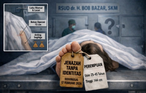 RSUD dr. H. Bob Bazar, SKM Umumkan Jenazah Perempuan Tanpa Identitas, Warga Diminta Membantu Identifikasi
