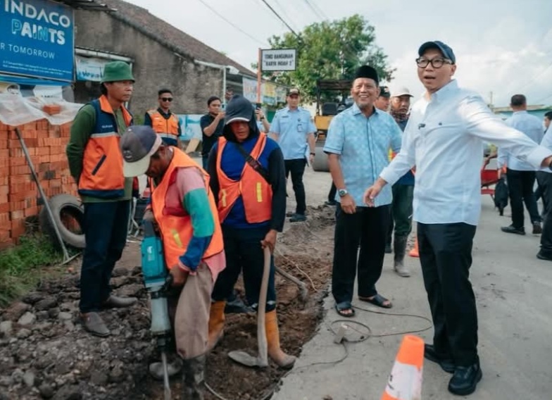 Gubernur Lampung Turun Langsung, Jalan Jatimulyo Ditangani Cepat