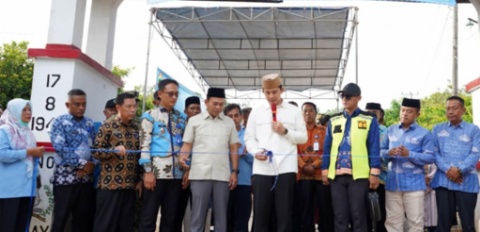 Penantian Panjang Warga Dua Desa di Kecamatan Sidomulyo, Akhirnya Tercapai di Kepemimpinan Egi -Syaiful