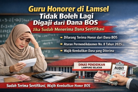 Guru Honorer Penerima Sertifikasi,Tak Lagi Digaji dari Dana BOS: Berikut Penjelasannya