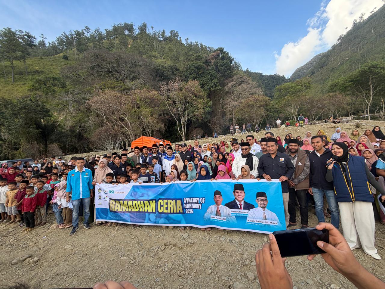 KNPI Lampung Terbang Ke Aceh Tengah,Salurkan Bantuan Untuk Korban Banjir Bandang
