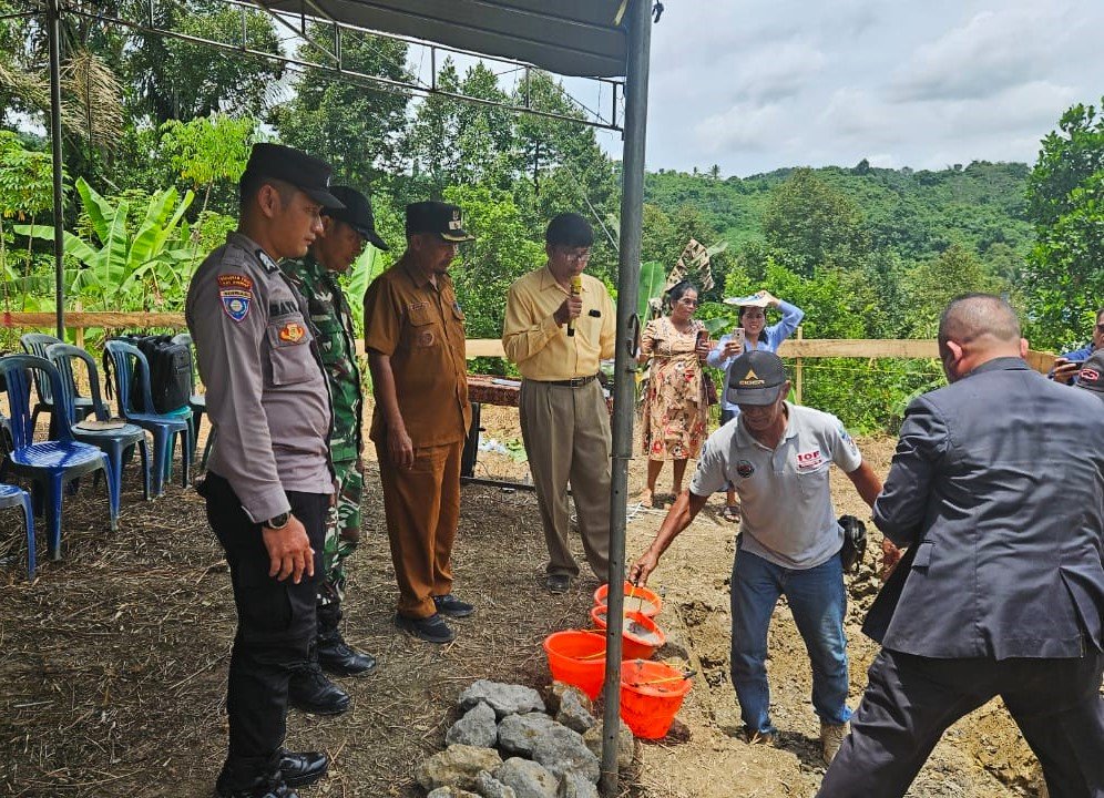 Babinsa Loa Duri Ilir Harap Pembangunan Tempat Ibadah Dapat Perkuat Kerukunan Antarumat Beragama