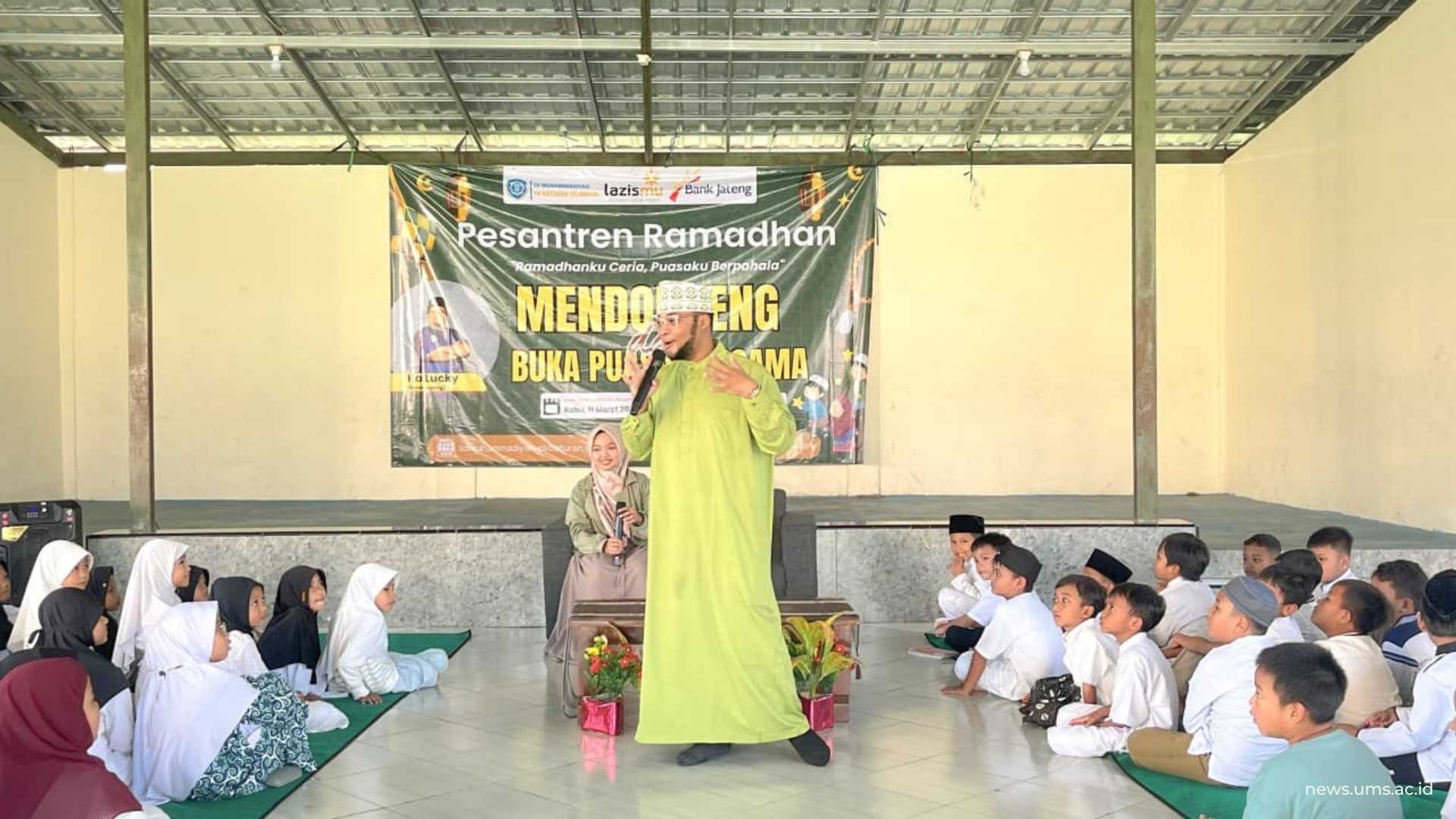 INSPIRATIF, Mahasiswa Asal Kenya Berdakwah di SD Muhammadiyah PK Colomadu