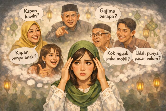 Muncul Fenomena Malas Mudik Demi Jaga Kesehatan Mental, Begini Trik Menghadapi “Interogasi” Lebaran Tanpa Drama