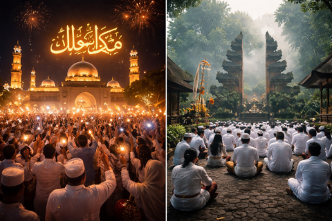 Dua Hari Raya Bersamaan, Lampung Selatan Kedepankan Toleransi dan Ketertiban