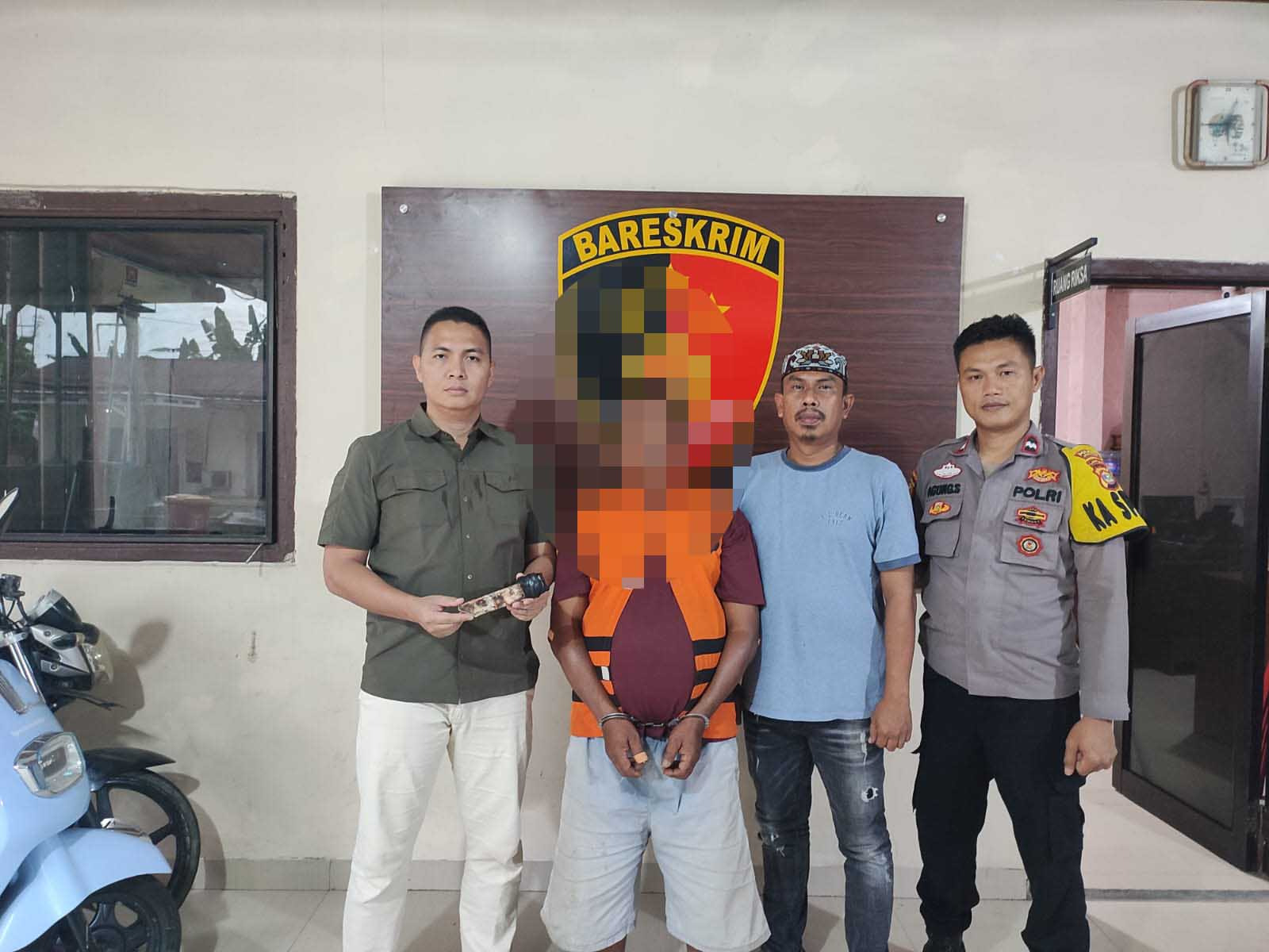 Pelaku Penganiayaan Di Fly Over Natar Ditangkap Dalam Kurun Waktu 2 Jam Usai Kejadian