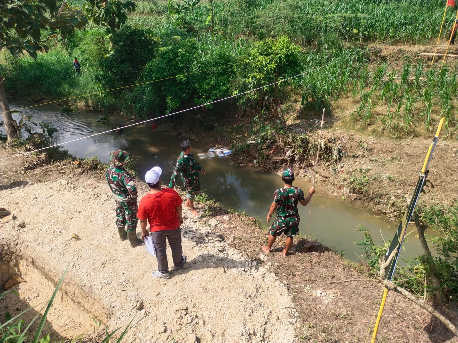 Jembatan Gantung Garuda Diharapkan Permudah Akses dan Angkut Hasil Panen Warga