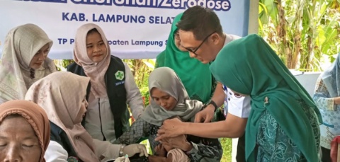 Genjot Imunisasi, Camat Sidomulyo Turun Langsung Kawal Vaksinasi Zero Dose