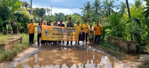 Derri Kusuma Dorong Aksi Nyata, Infrastruktur Candipuro Butuh Perhatian Serius