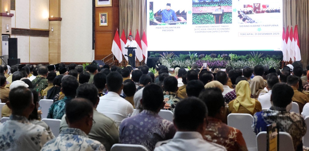 Hadiri Rakornas, Bupati Egi Tegaskan Kesiapan Lamsel Hadapi Krisis Iklim