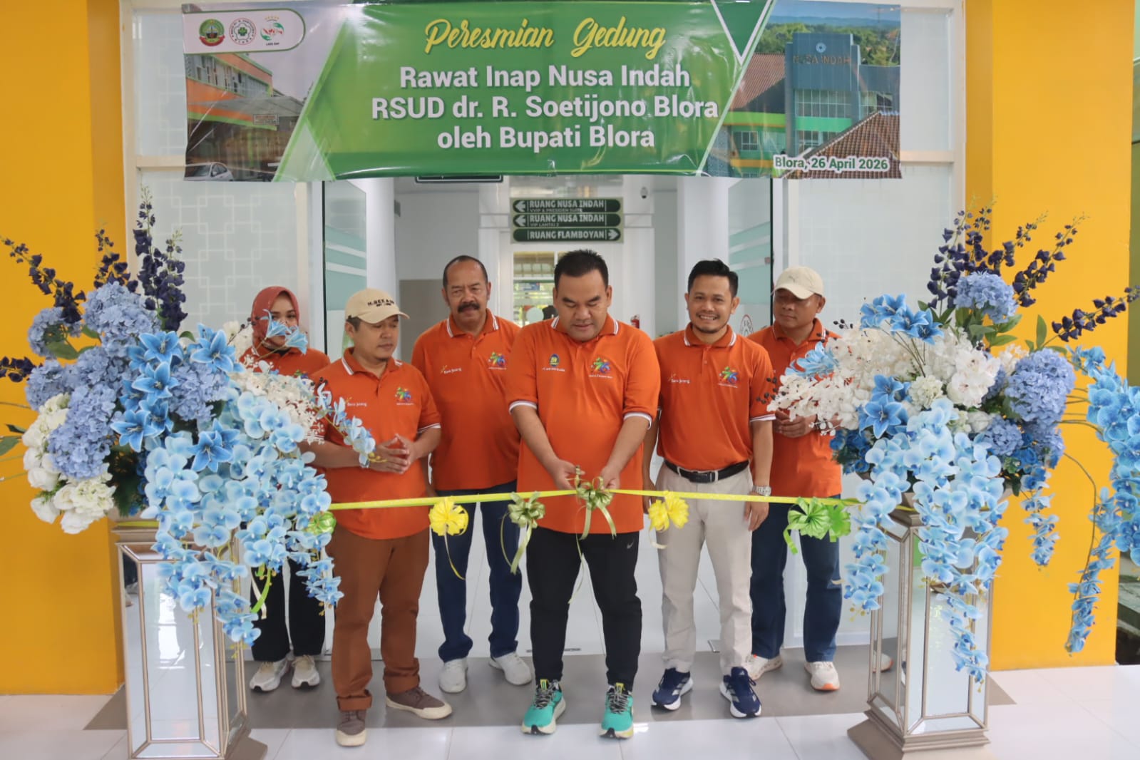 Bupati Arief Rohman Resmikan Gedung Nusa Indah di HUT ke-76 RSUD dr. R. Soetijono Blora