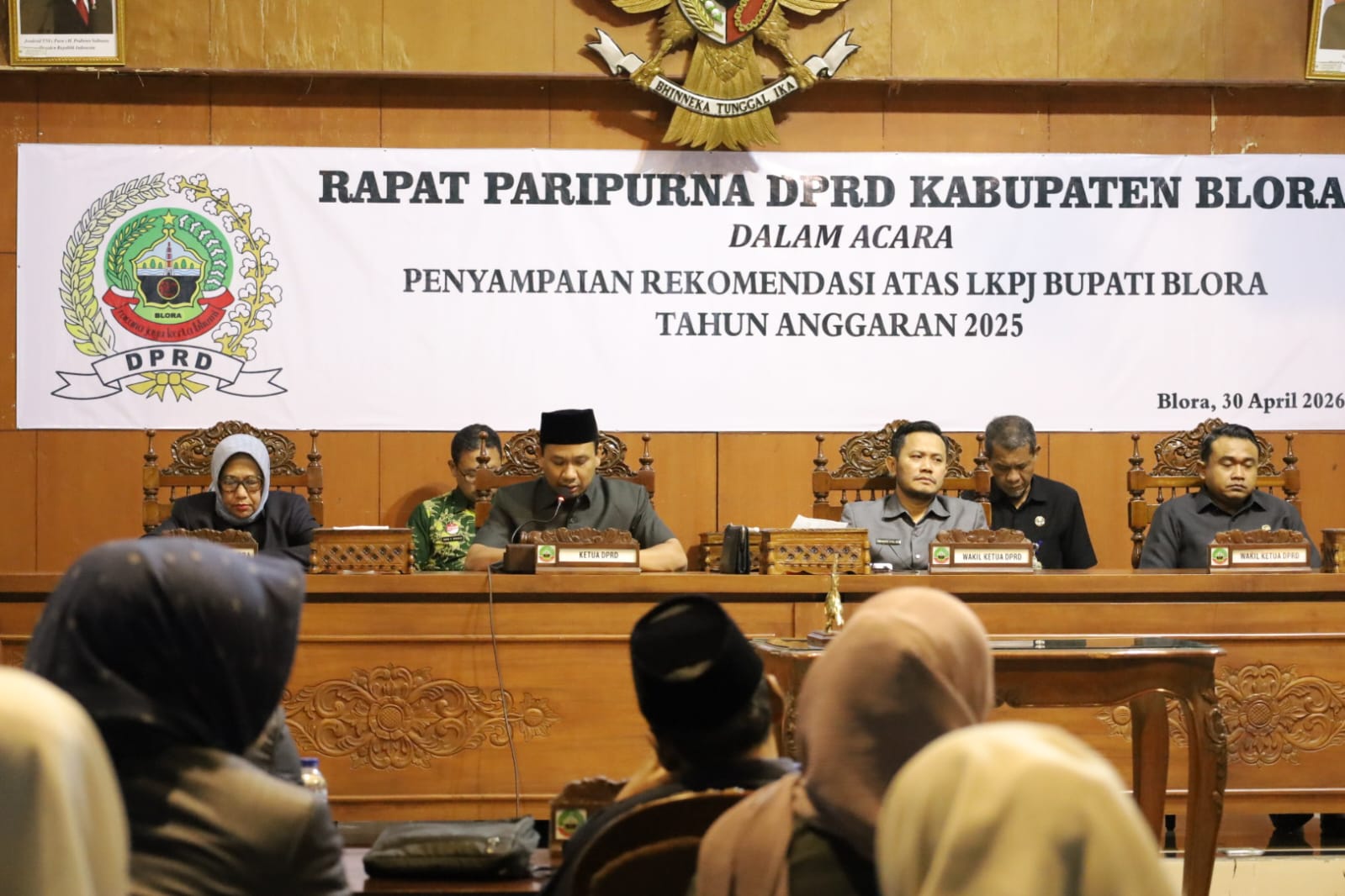 Fraksi PDI Perjuangan Boikot Rapat DPRD Blora, Mosi Tidak Percaya pada Ketua