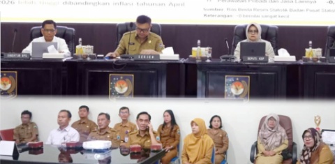 BPS Sebut Inflasi Masih Stabil, TPID Lamsel Tingkatkan Langkah Antisipatif
